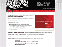 Tablet Screenshot of cuttingedgepublications.com